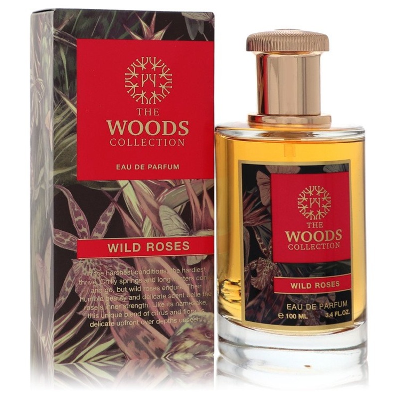 The Woods Collection Wild Roses Eau De Parfum Spray (Unisex) by The Woods Collection