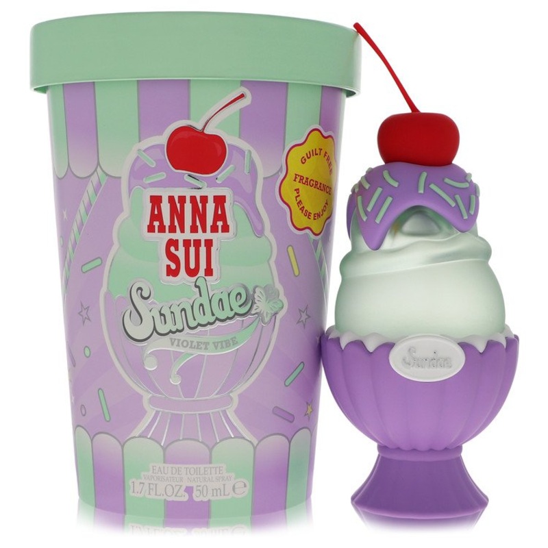 Anna Sui Sundae Violet Vibe Eau De Toilette Spray by Anna Sui