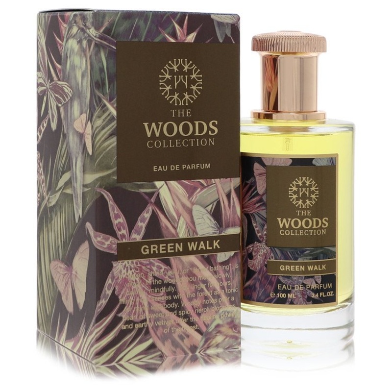 The Woods Collection Green Walk Eau De Parfum Spray (Unisex) by The Woods Collection