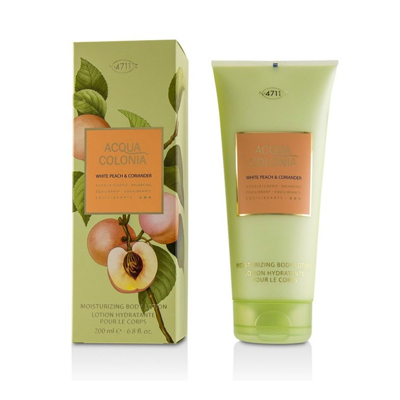 4711 Acqua Colonia White Peach & Coriander Body Lotion By 4711