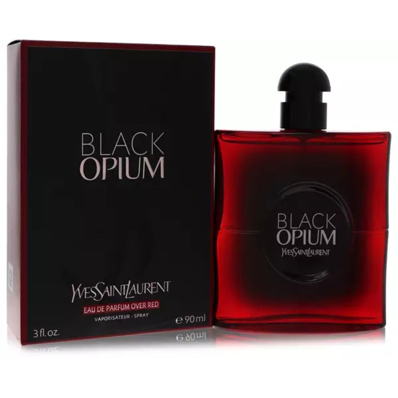Black Opium Over Red Eau De Parfum Spray by Yves Saint Laurent