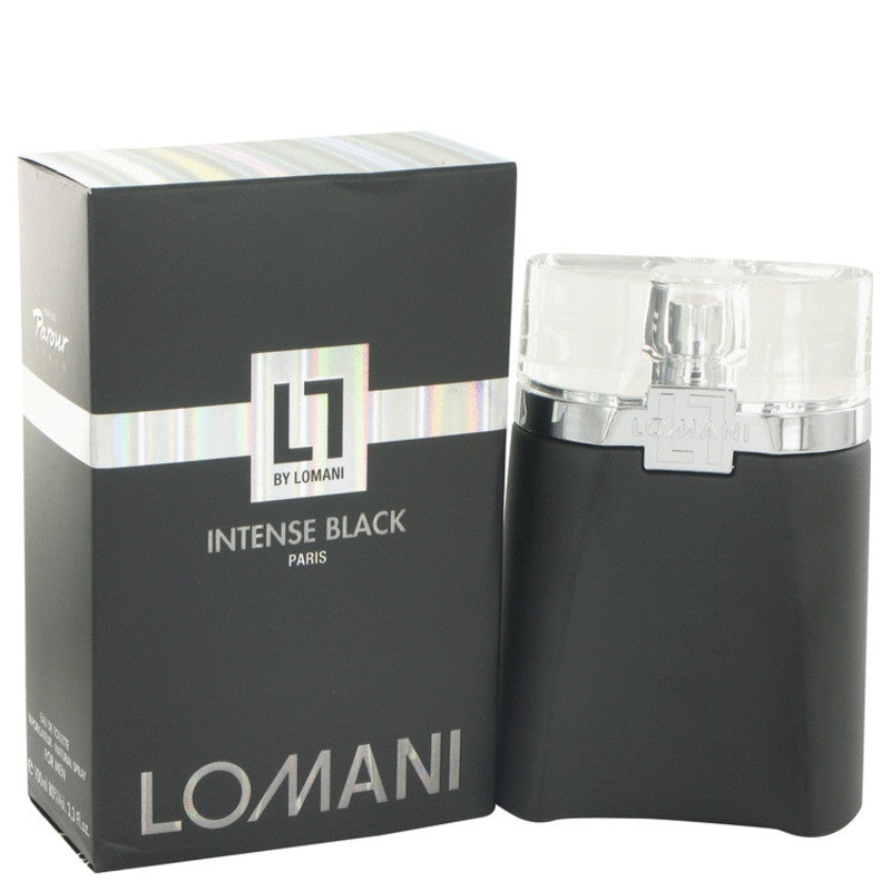 Lomani Intense Black Eau De Toilette Spray by Lomani