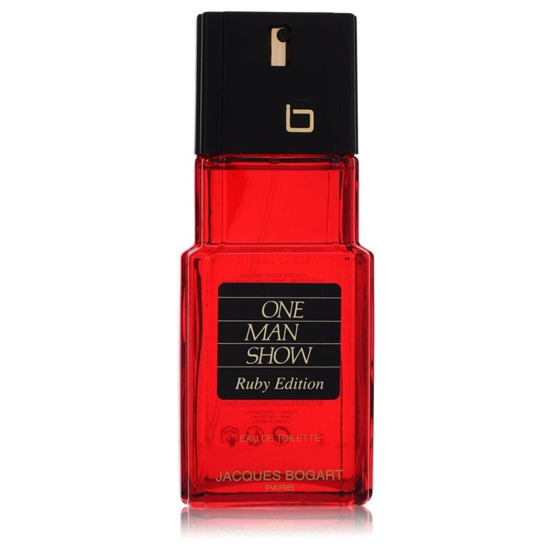 One Man Show Ruby Eau De Toilette Spray (Tester) by Jacques Bogart