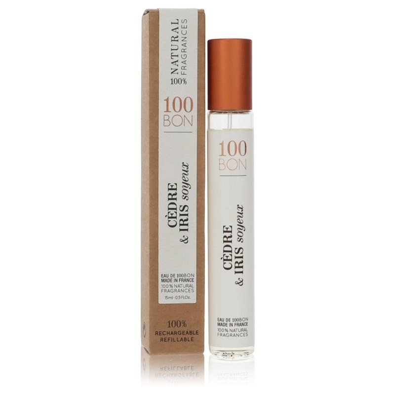 100 Bon Cedre & Iris Soyeux Mini EDP Spray (Unisex Refillable) by 100 Bon