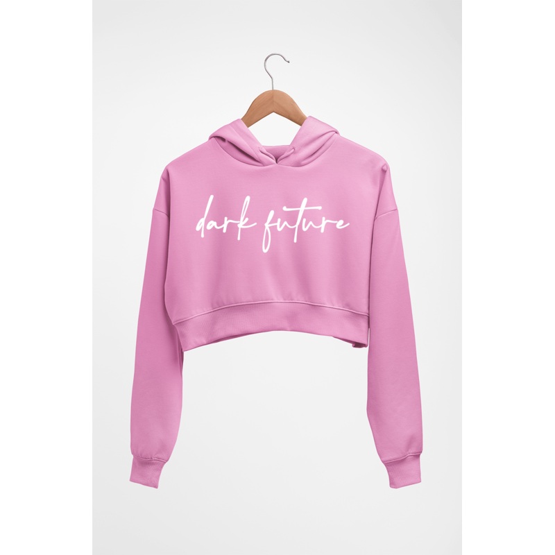Dark Future Crop HOODIE FOR WOMEN