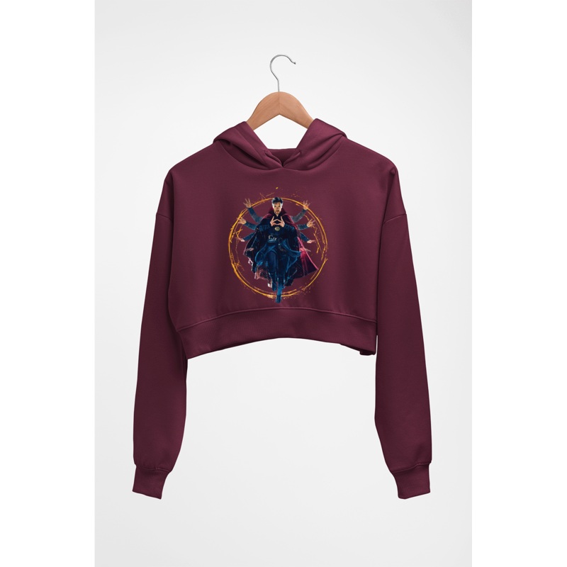 Doctor Strange Superhero Crop HOODIE FOR WOMEN EMC50259000849
