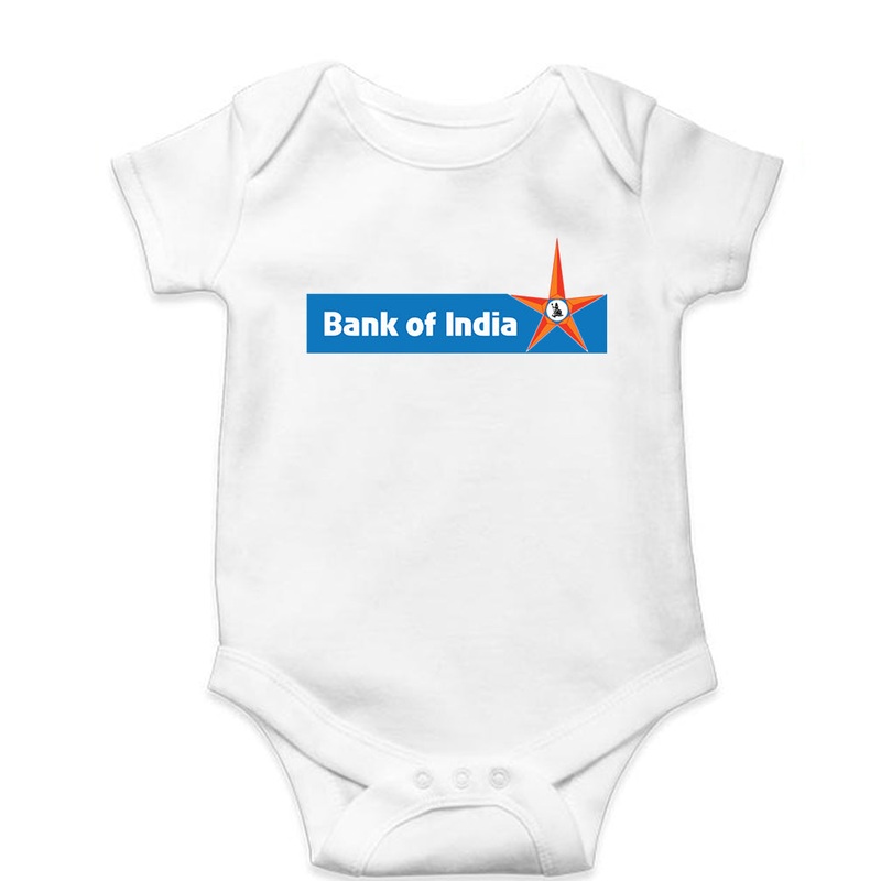 Bank of India Kids Romper For Baby Boy/Girl