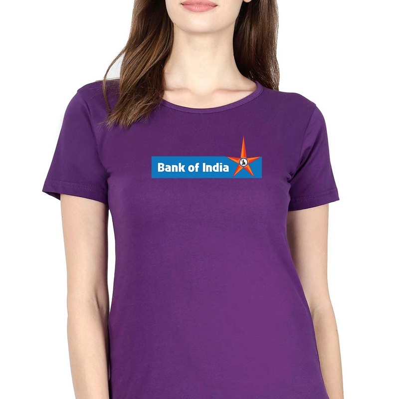 Bank of India T-Shirt for Women
