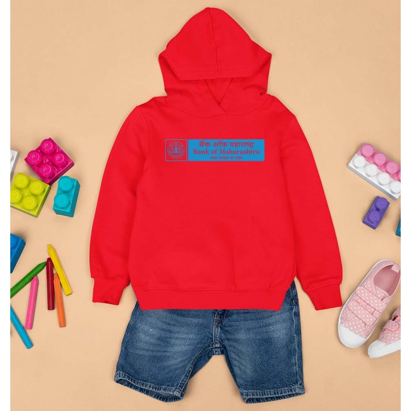 Bank of Maharashtra Kids Hoodie for Boy/Girl