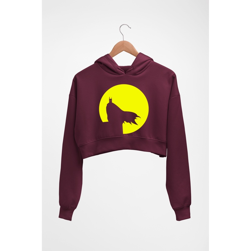 Batman Superhero Crop HOODIE FOR WOMEN EMC50259000671