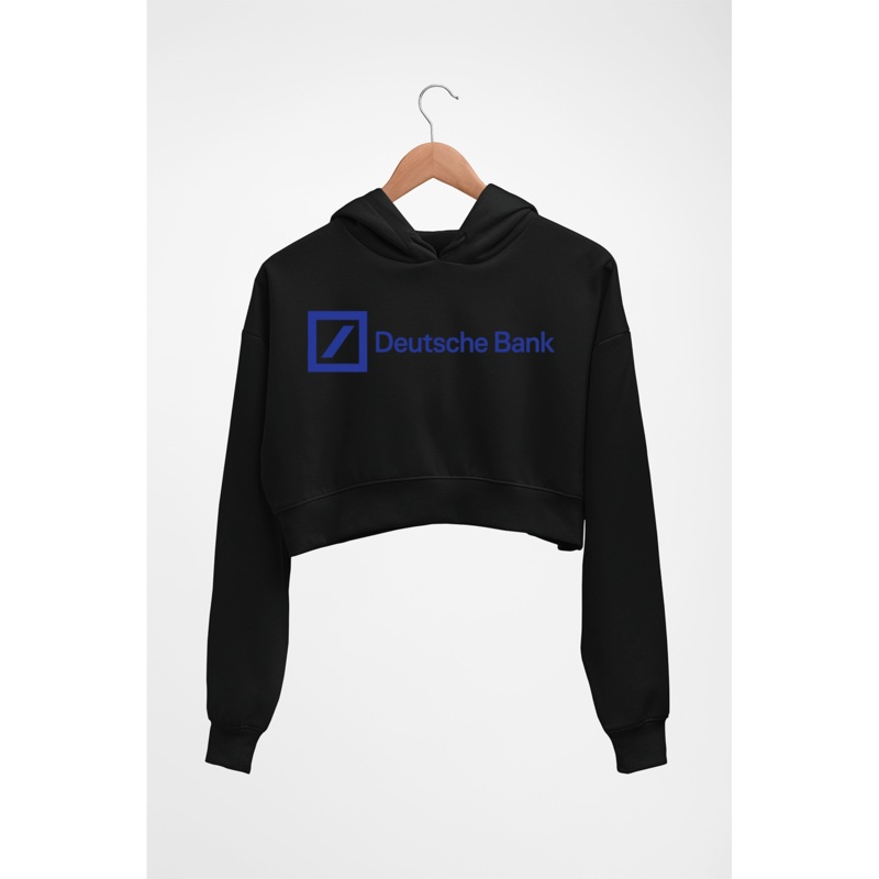 Deutsche Bank Crop HOODIE FOR WOMEN