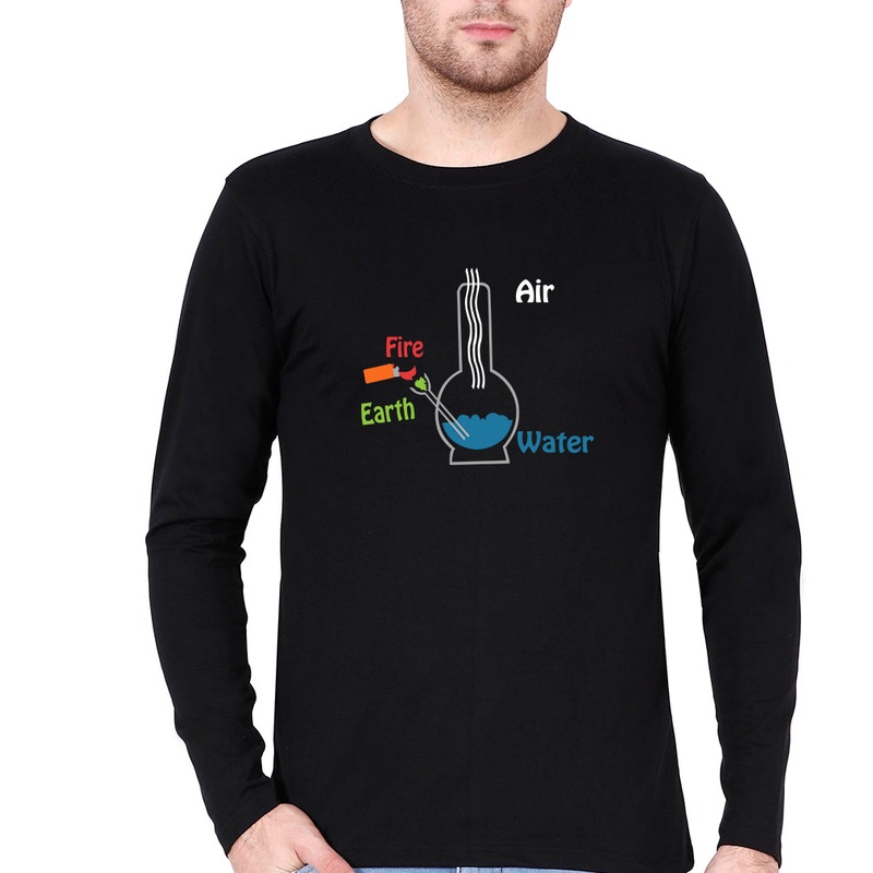 Element Bong Full Sleeves T-Shirt for Men EMC50259000740