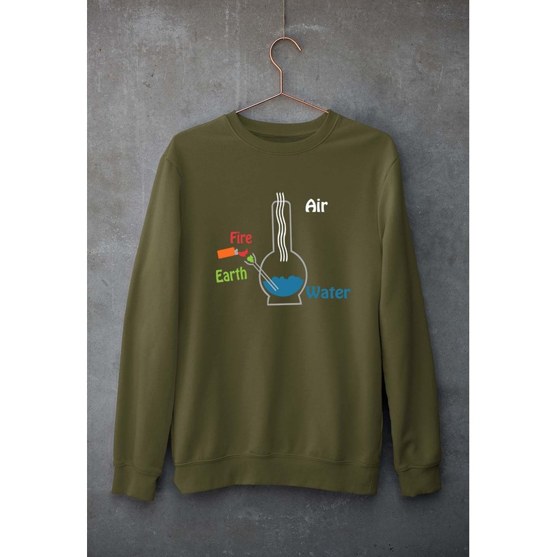 Element Bong Unisex Sweatshirt for Men/Women