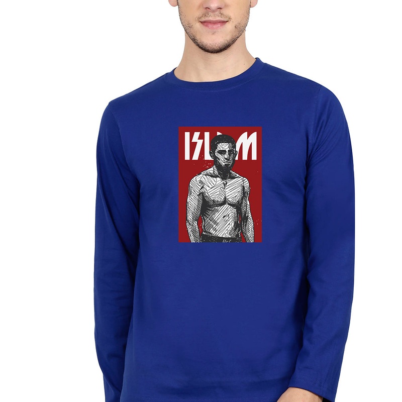 Islam Makhachev Full Sleeves T-Shirt for Men EMC50259000590