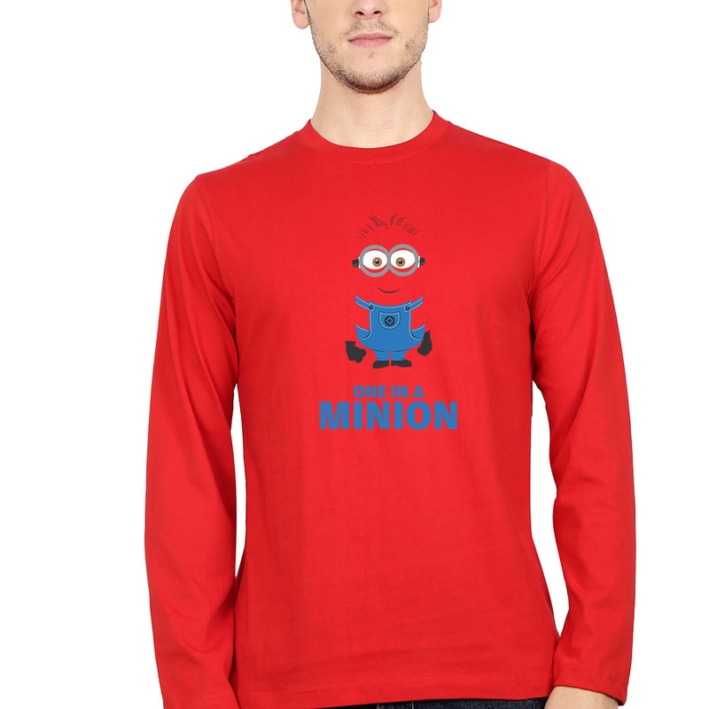 Minion Full Sleeves T-Shirt for Men EMC50259000584