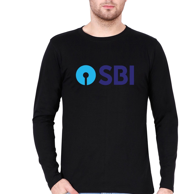 State Bank of India(SBI) Full Sleeves T-Shirt for Men EMC50259000726