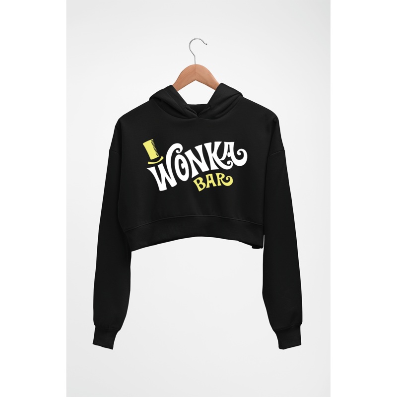 Wonka Bar Crop HOODIE FOR WOMEN