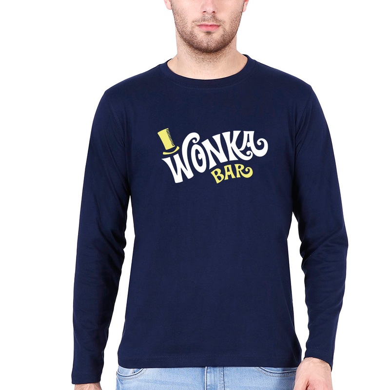 Wonka Bar Full Sleeves T-Shirt for Men