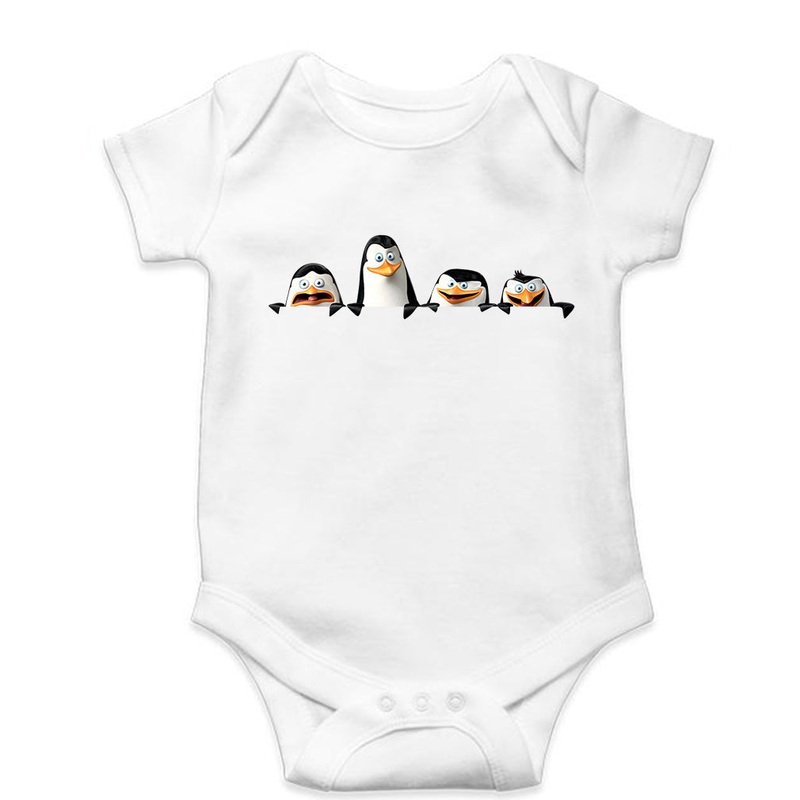Penguins of Madagascar Kids Romper For Baby Boy/Girl EMC50259000459