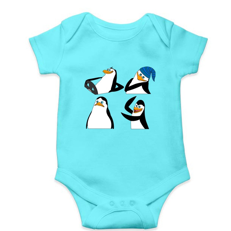 Penguins of Madagascar Kids Romper For Baby Boy/Girl EMC50259000461