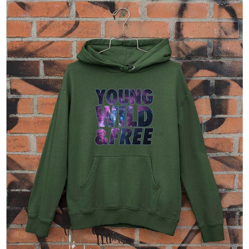 Young Wild Free Unisex Hoodie for Men/Women