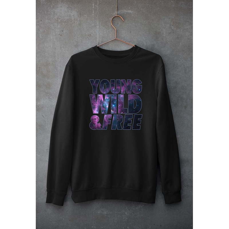 Young Wild Free Unisex Sweatshirt for Men/Women