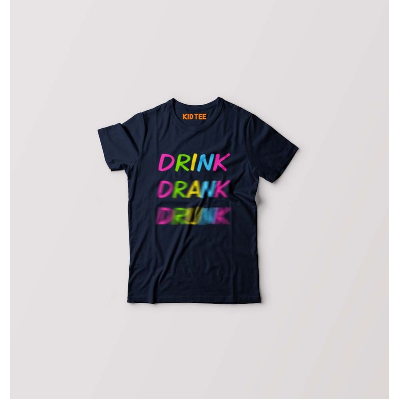 Drink Alcoholic Kids T-Shirt for Boy/Girl