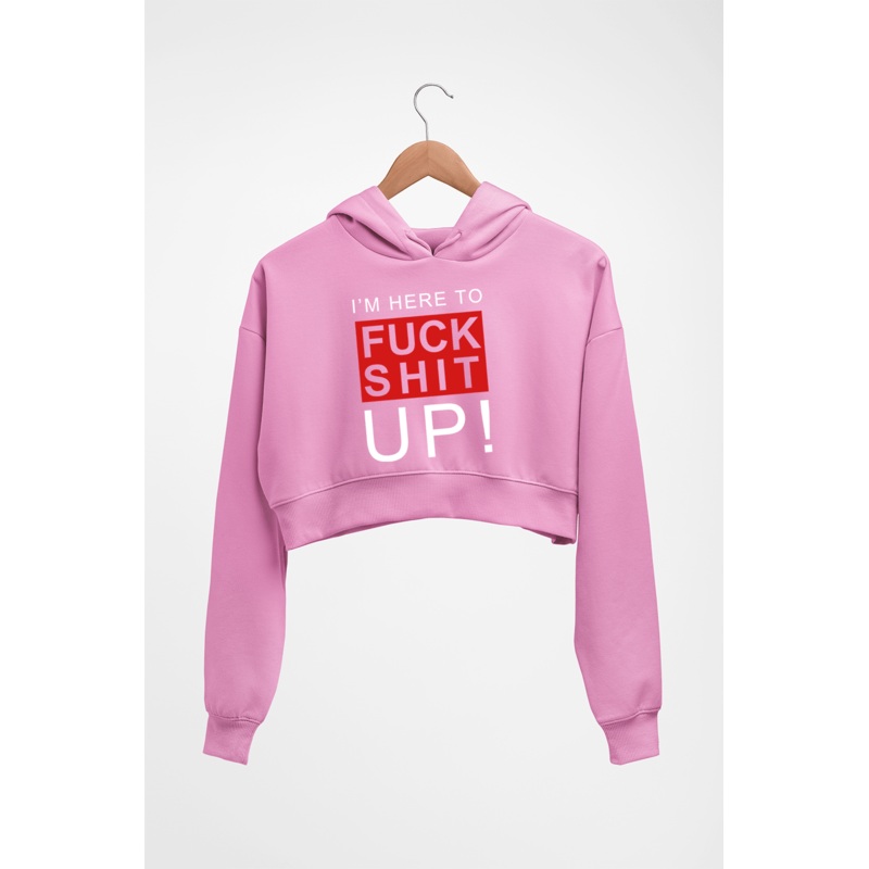 Fuck Crop HOODIE FOR WOMEN EMC50259000357