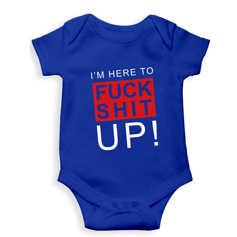 Fuck Kids Romper For Baby Boy/Girl EMC50259000284