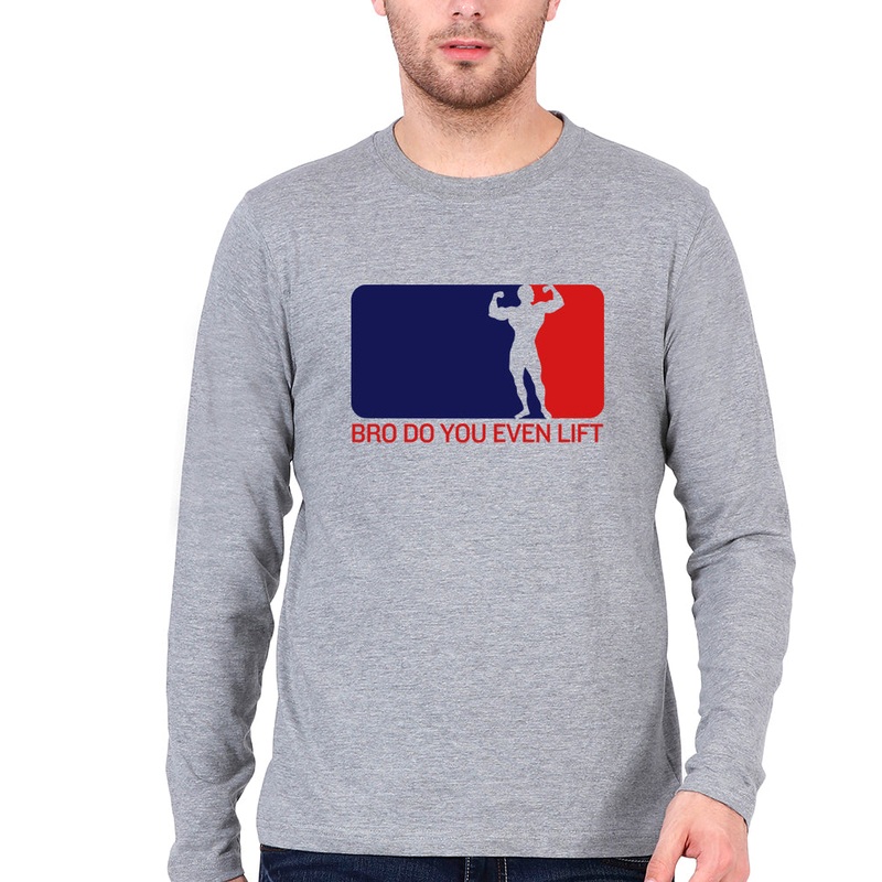 Gym Funny Full Sleeves T-Shirt for Men EMC50259000268