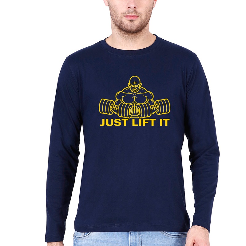 Gym Lift Full Sleeves T-Shirt for Men