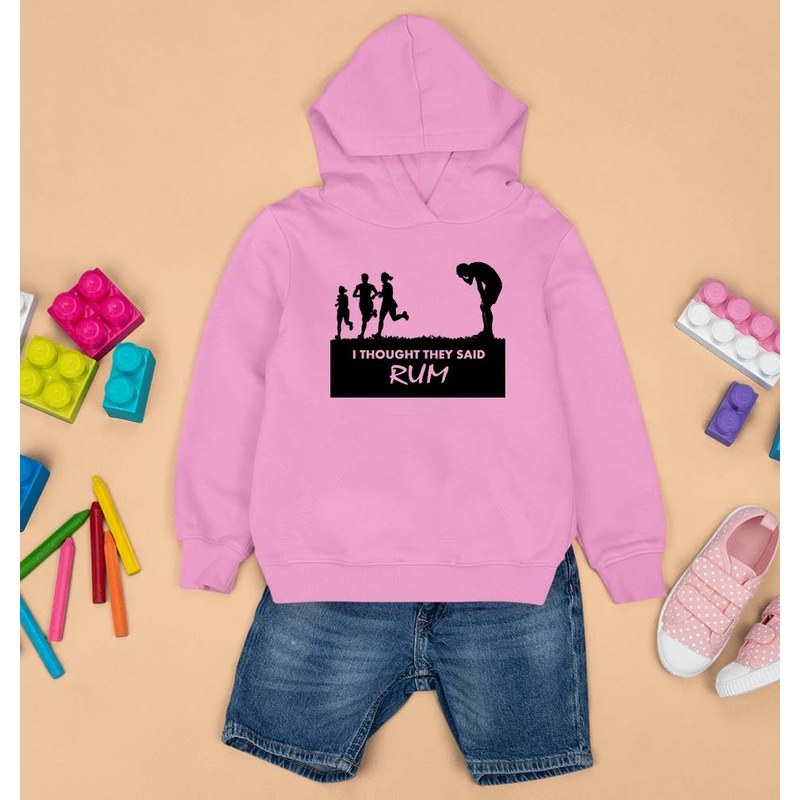 Rum Funny Kids Hoodie for Boy/Girl
