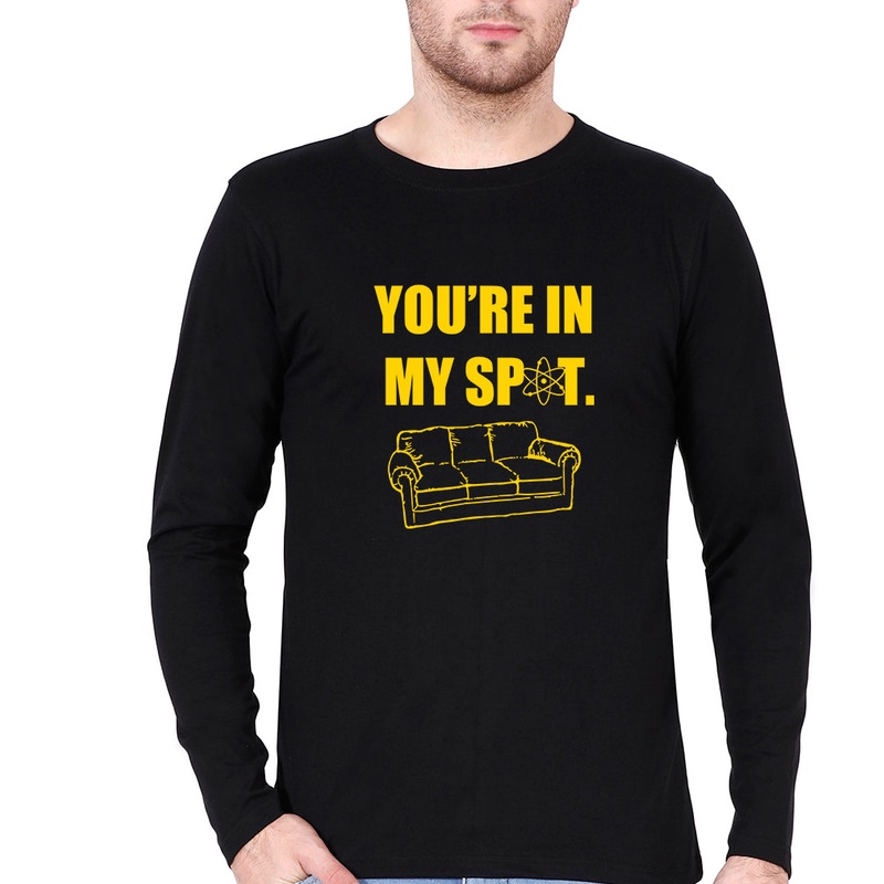 Sheldon Cooper The Big Bang Theory Full Sleeves T-Shirt for Men