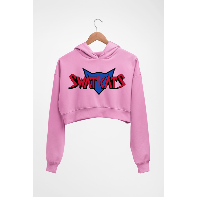 Swat Kats Crop HOODIE FOR WOMEN EMC50259000194