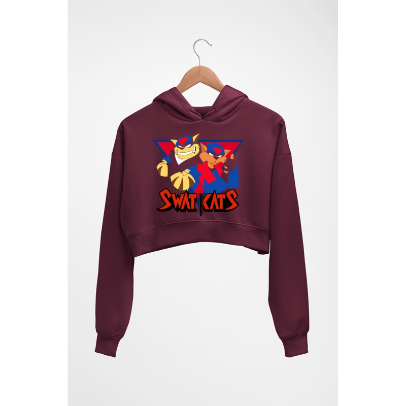 Swat Kats Crop HOODIE FOR WOMEN EMC50259000200