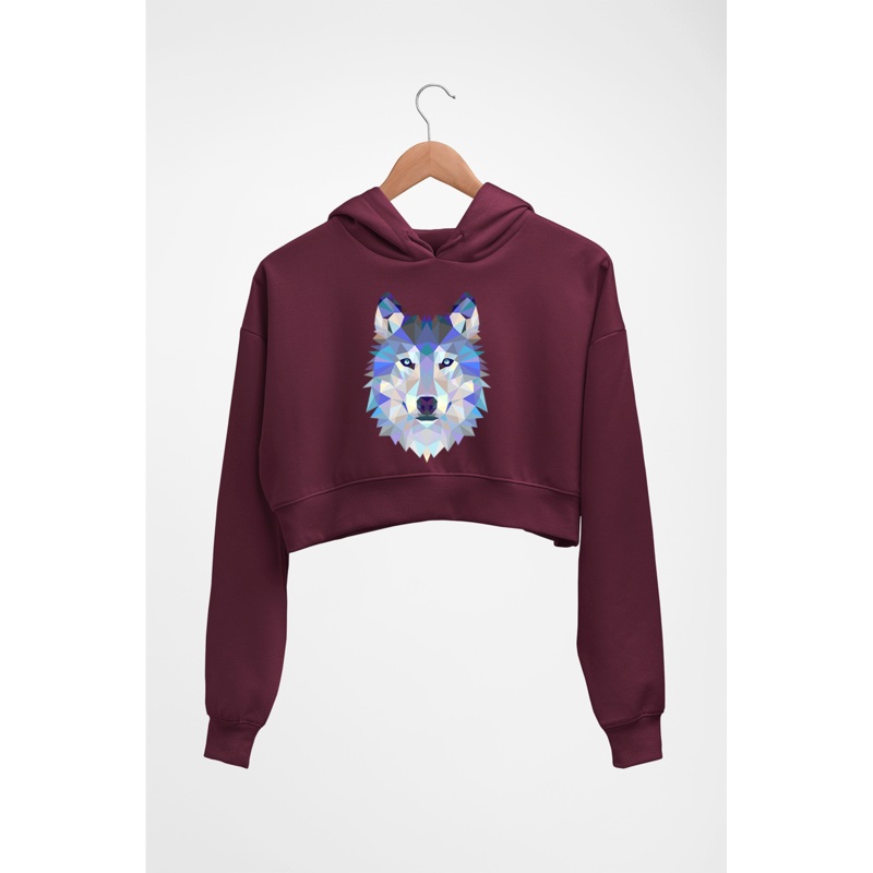 Wolf Crop HOODIE FOR WOMEN EMC50259000352