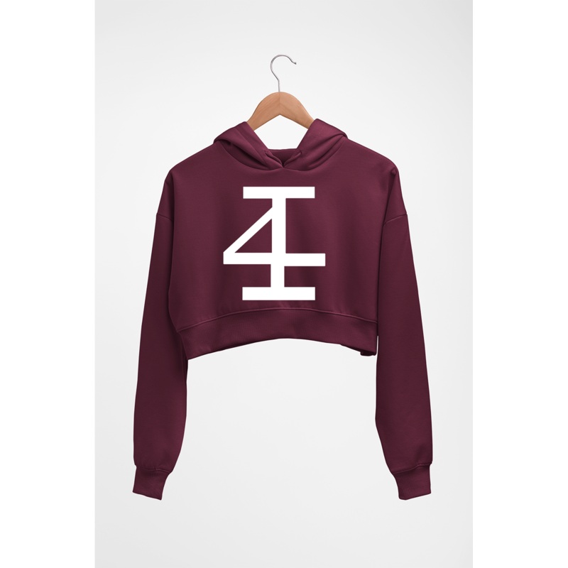 4Invictus Crop HOODIE FOR WOMEN