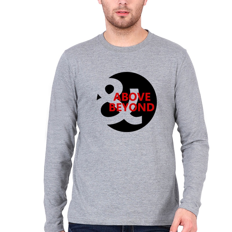 Above & Beyond Full Sleeves T-Shirt for Men