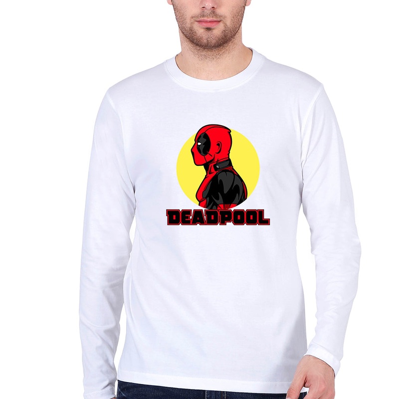 Deadpool Superhero Full Sleeves T-Shirt for Men