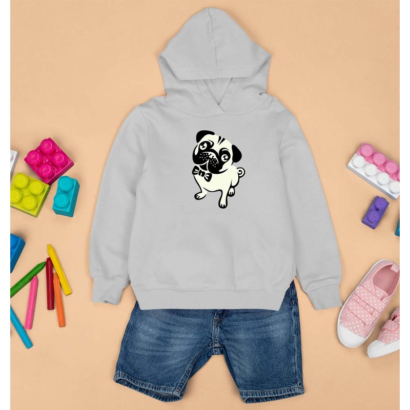Pug Dog Kids Hoodie for Boy/Girl EMC50259000037