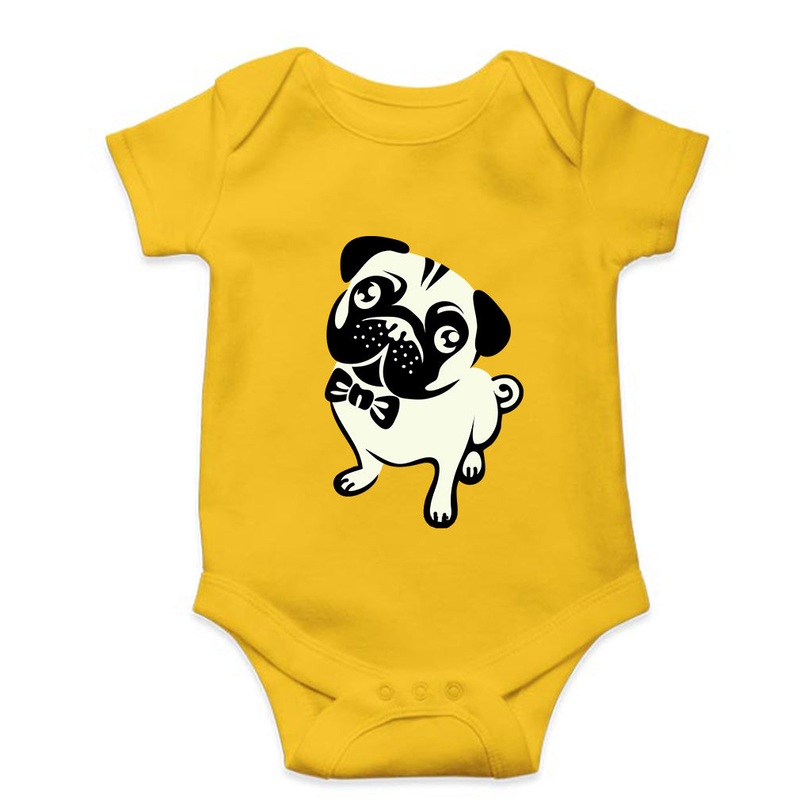 Pug Dog Kids Romper For Baby Boy/Girl EMC50259000056