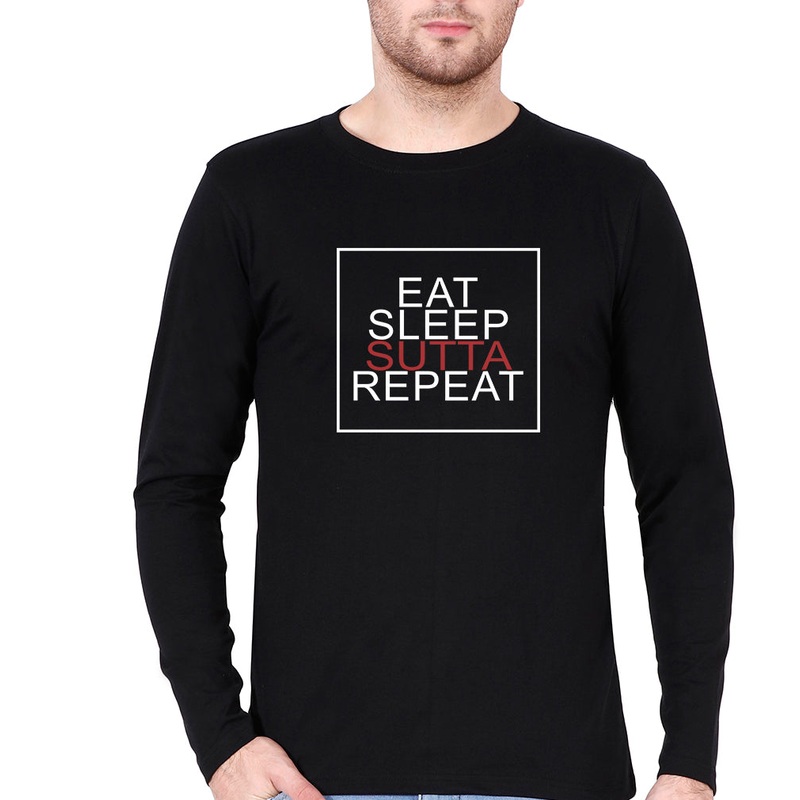 Sutta Cigarette Full Sleeves T-Shirt for Men