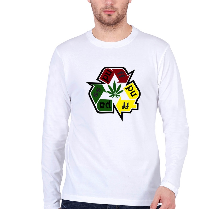 Weed Full Sleeves T-Shirt for Men EMC50259000113