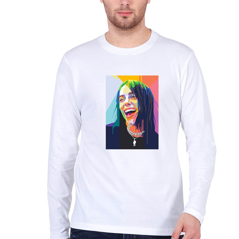 Billie Eilish Full Sleeves T-Shirt for Men EMC50258999855