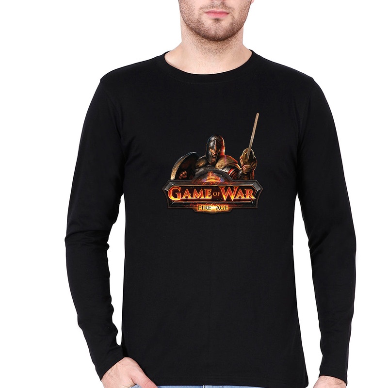 Game of War Full Sleeves T-Shirt for Men