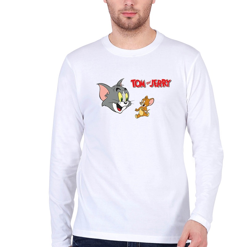 Tom and Jerry Full Sleeves T-Shirt for Men EMC50258999849