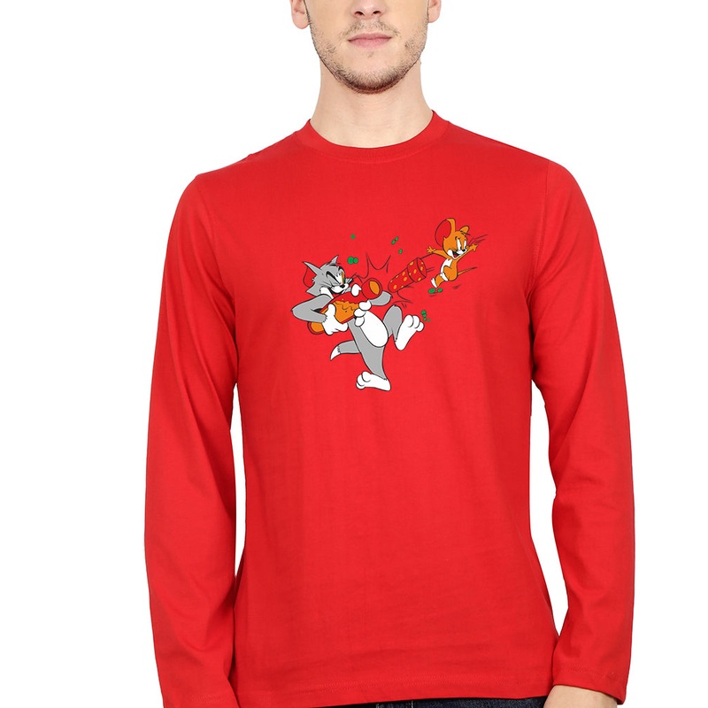 Tom and Jerry Full Sleeves T-Shirt for Men EMC50258999850