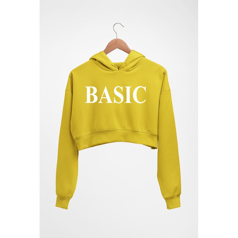 Basic Crop HOODIE FOR WOMEN