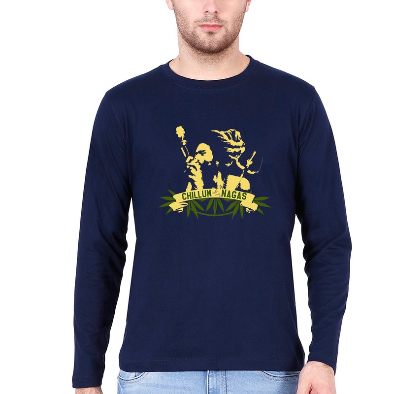 Chillam Weed Full Sleeves T-Shirt for Men