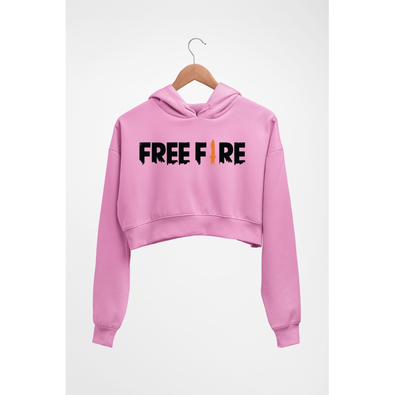 Free Fire Crop HOODIE FOR WOMEN